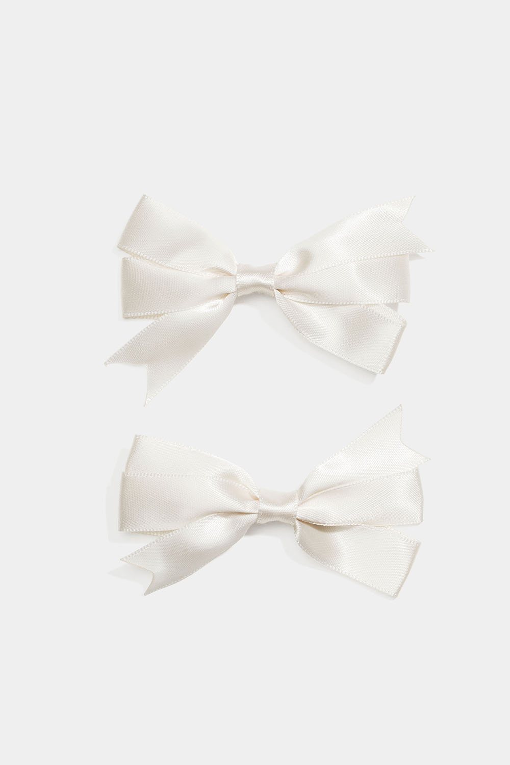 Hårspännen med vita rosetter, 2-pack