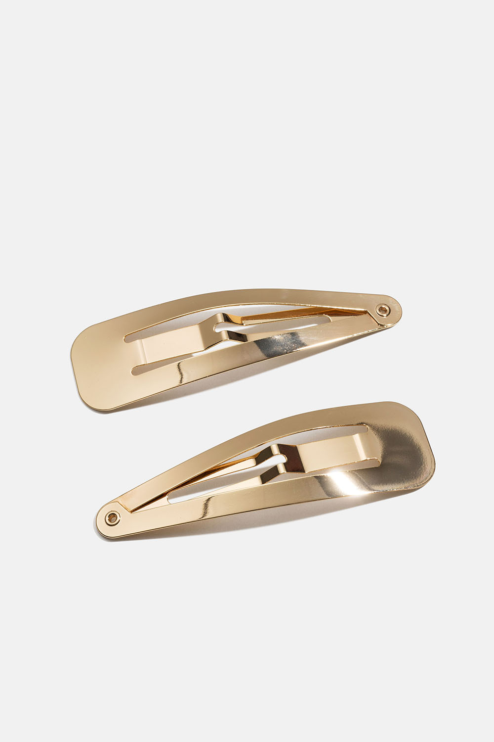 Click-clack spännen i guld,  2-pack