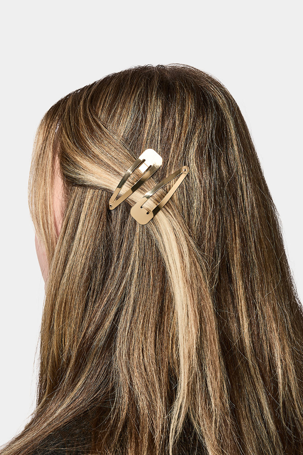 Click-clack spännen i guld,  2-pack