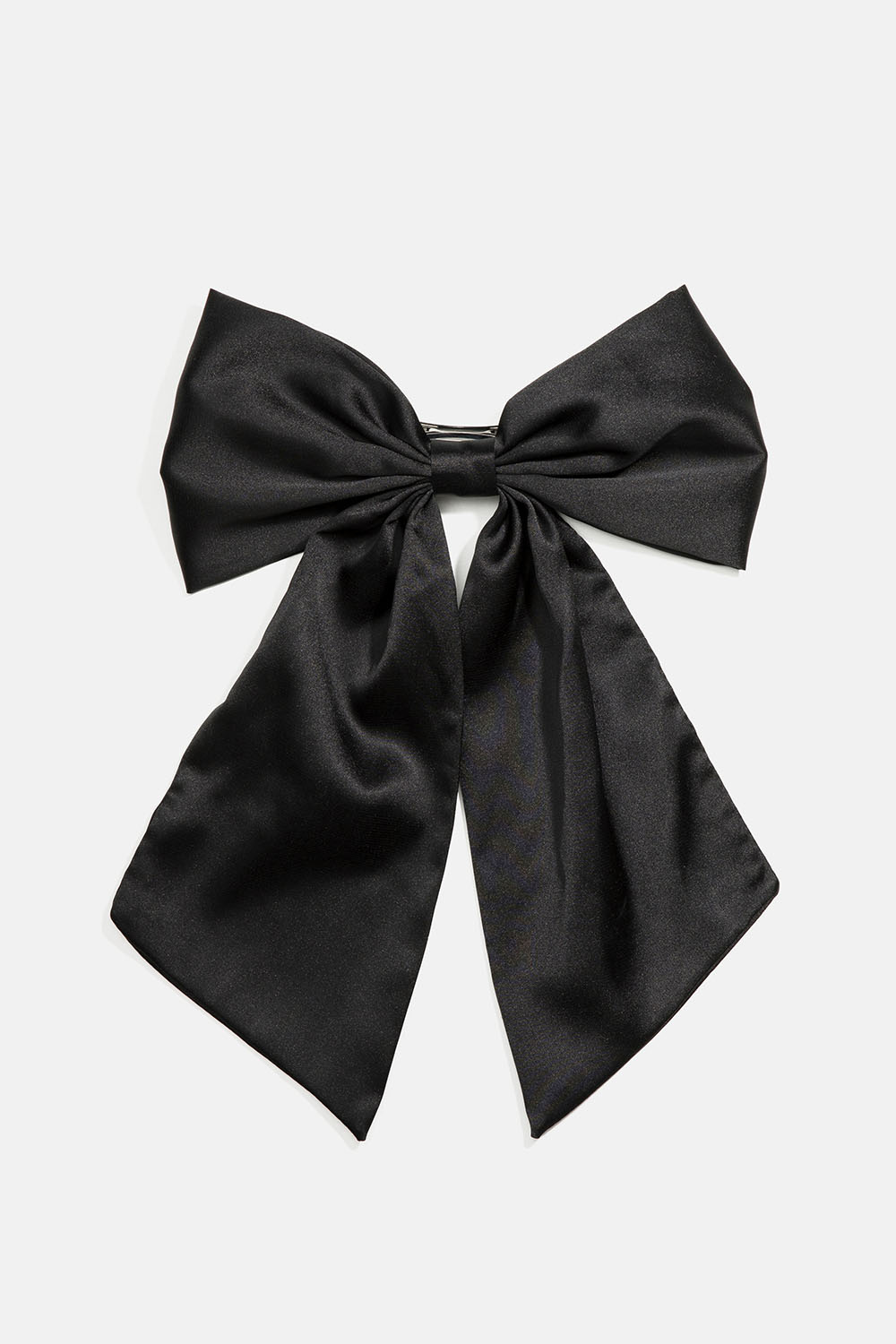 Hårspänne med stor svart rosett
