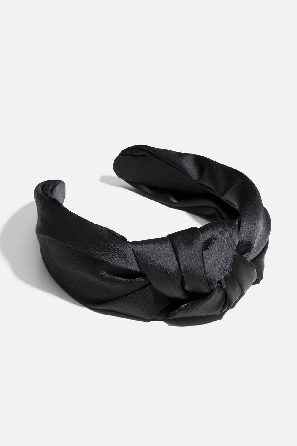 Svart diadem med stor knut