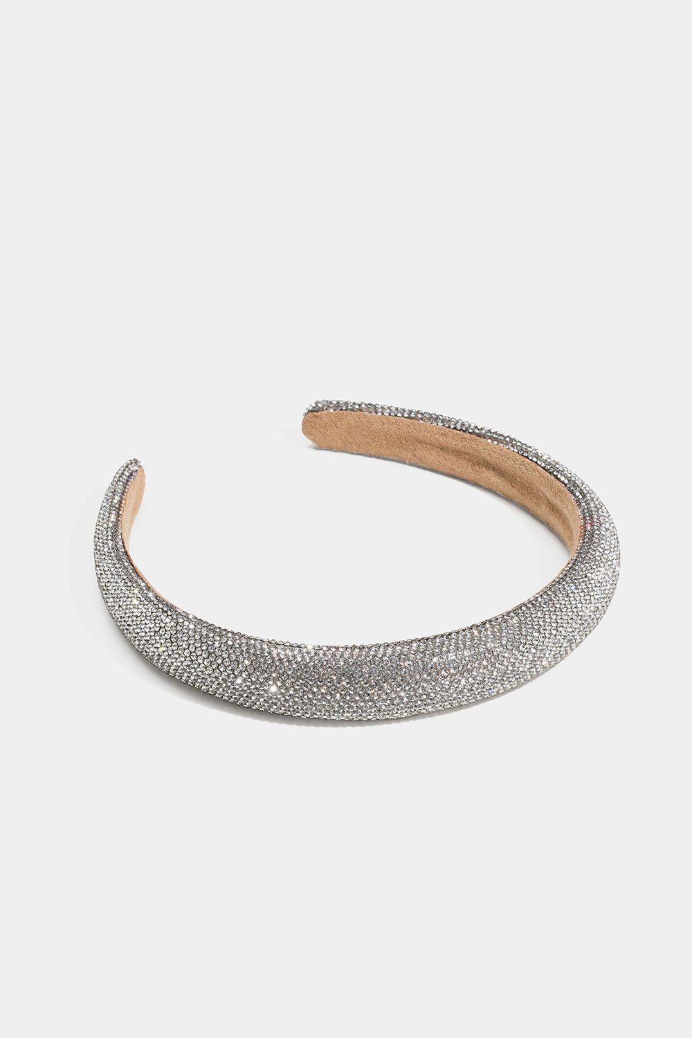 Vadderat diadem med strass