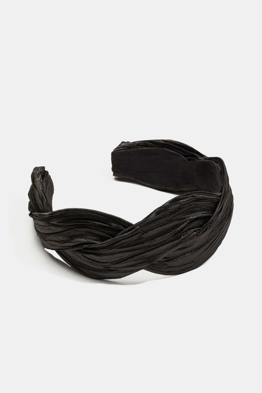 Brett diadem i tvinnat tyg