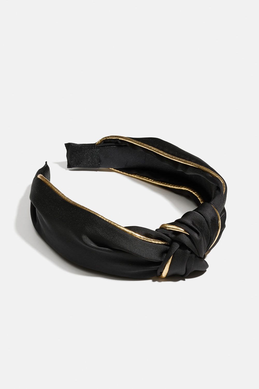 Diadem med knut och guld detaljer