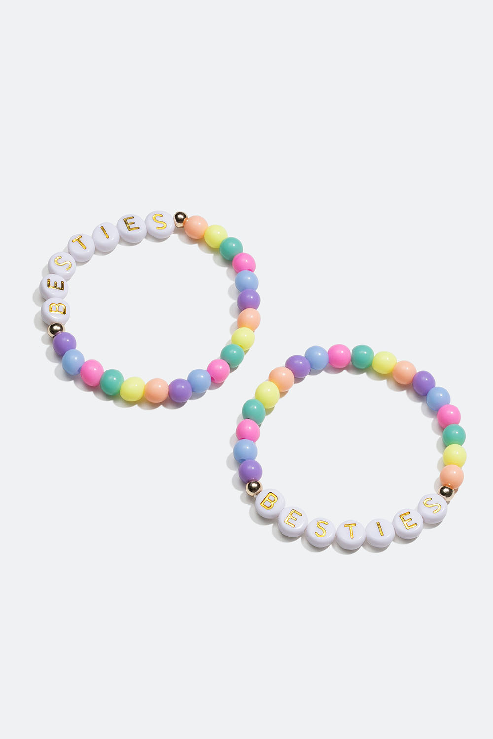 Elastiskta BFF armband, 2-pack