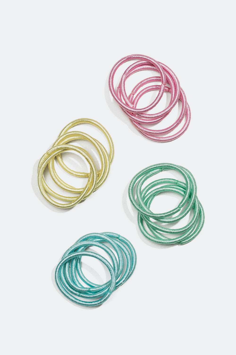 Hårsnoddar för barn i pastellfärger, 20-pack