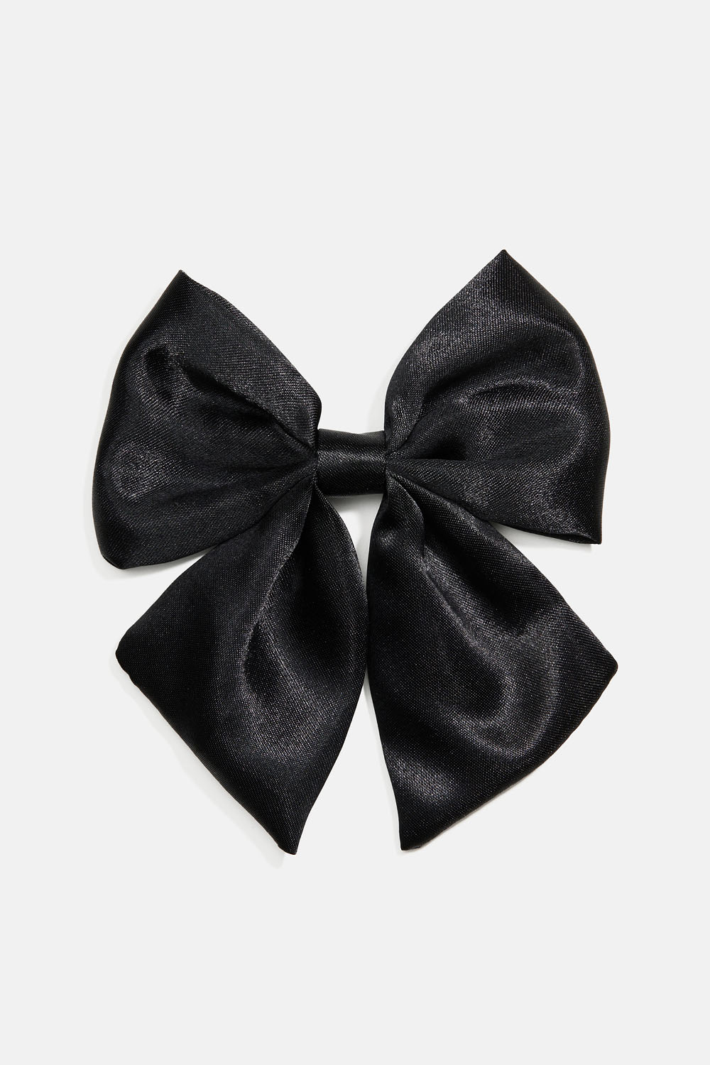 Hårspänne med liten svart rosett