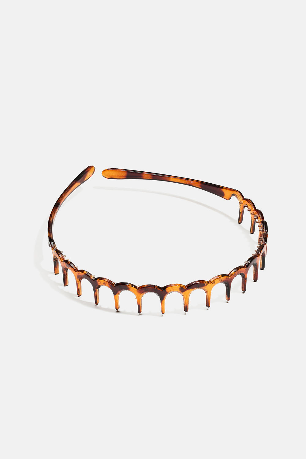 Brunt diadem med taggar för barn