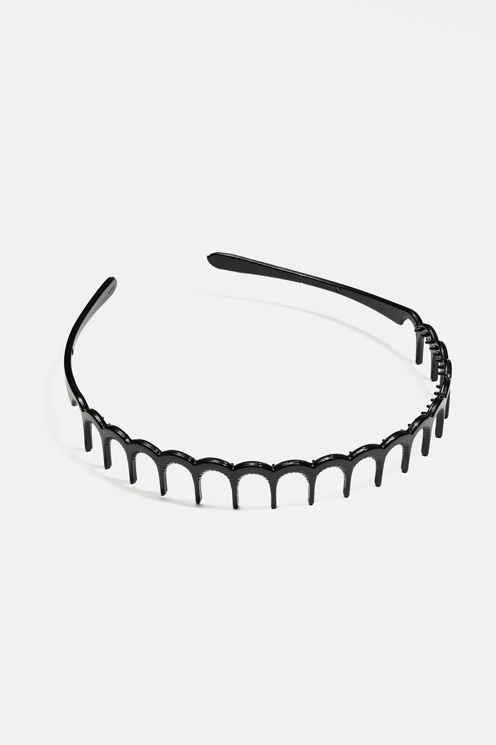 Svart diadem med taggar för barn