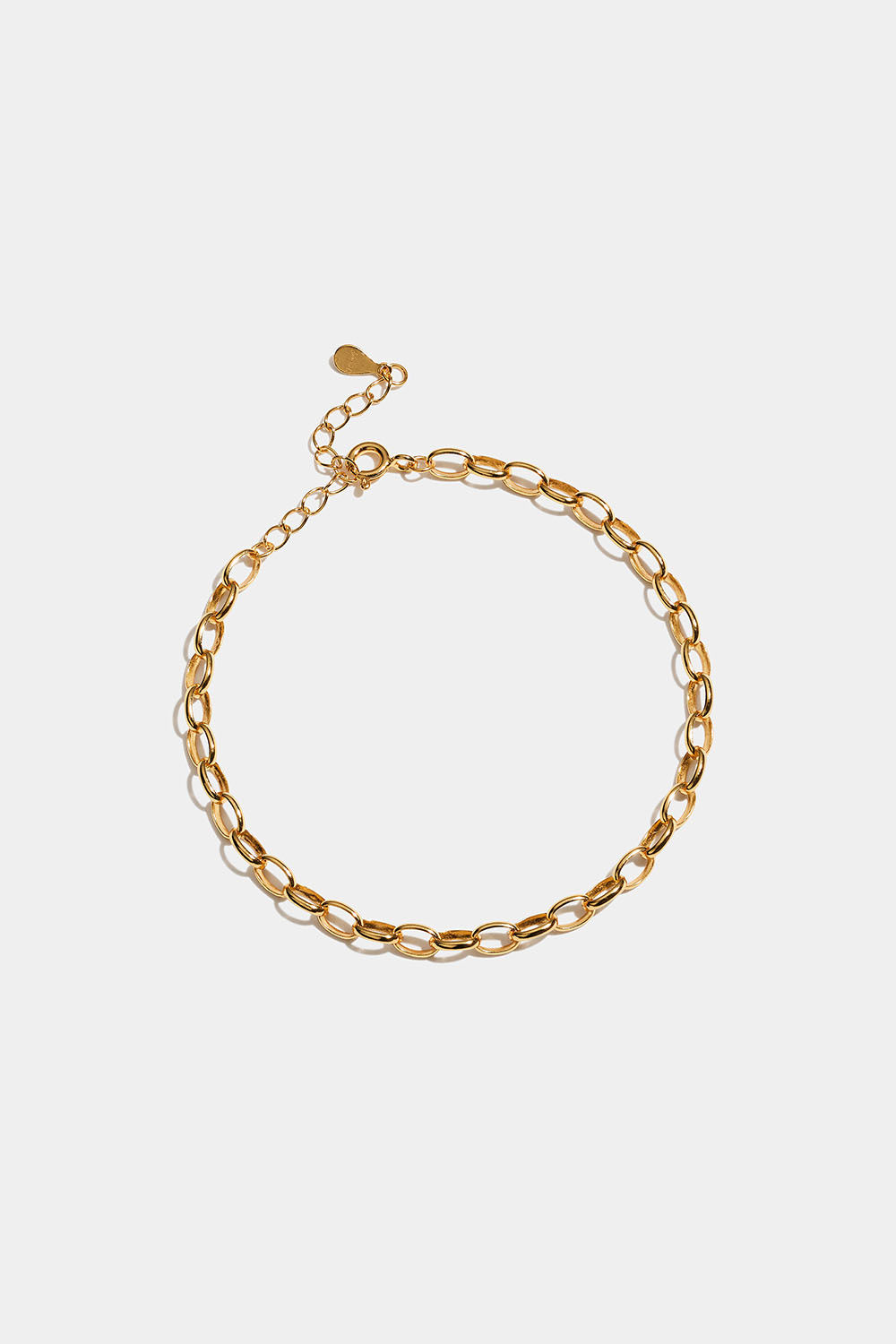 Armband i 18k guldpläterat äkta silver