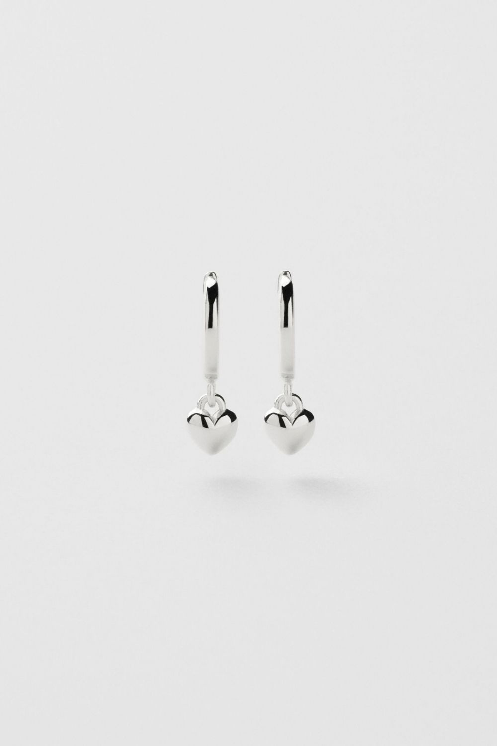 Mini Puffy Heart Hoops