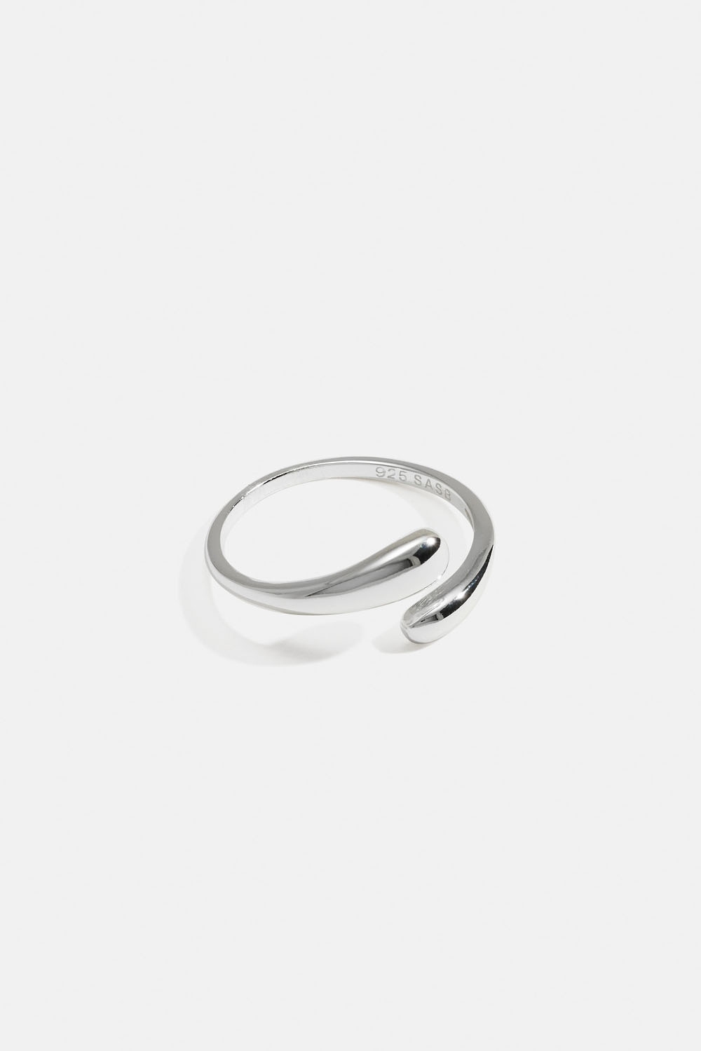 Öppen ring i äkta silver